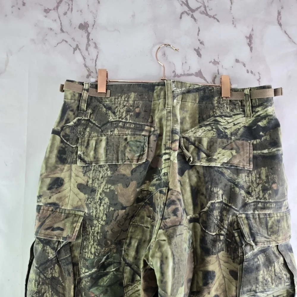 Cabelas Pants Mens Medium 36 X 29 Camo Hunting Woodland Seclusion 3D